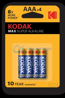 Батарейка AAA Kodak MAX LR03-4BL 