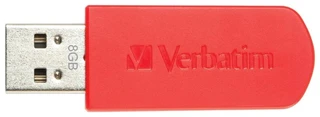Флеш накопитель Verbatim Mini Graffiti Edition 8Gb Красный 
