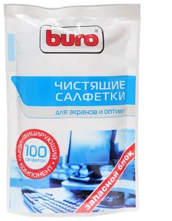 Влажные чистящие салфетки Buro BU-Zscreen 