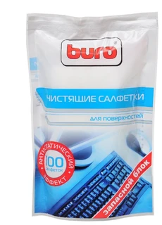 Влажные чистящие салфетки Buro BU-Zsurface 