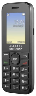 Сотовый телефон Alcatel 1016D Volcano Black 