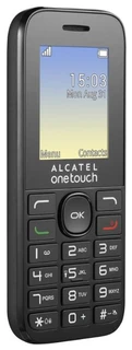 Сотовый телефон Alcatel 1016D Volcano Black 