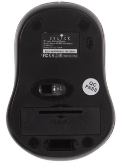 Мышь беспроводная OKLICK 435MW Black-Grey USB 