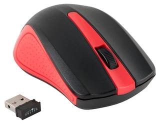 Мышь беспроводная OKLICK 485MW Black-Red USB 