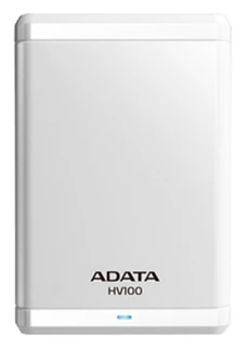 Внешний жесткий диск 2.5" 1TB A-DATA HV100, USB 3.0, белый 