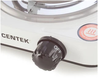 Плитка электрическая CENTEK CT-1508, белый 