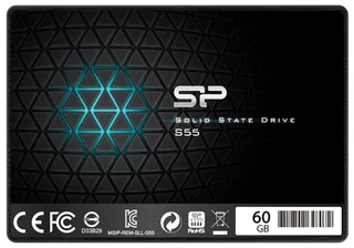 SSD накопитель SiliconPower Slim S55 60Gb (SP060GBSS3S55S25) 
