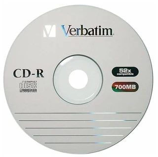 Диск CD-R Verbatim 700Mb 52x Extra Protection cake box, 100 шт 