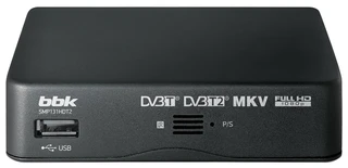 Ресивер DVB-T2 BBK SMP131HDT2 темно-серый