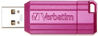 Флеш накопитель Verbatim Store 'n' Go PinStripe 8GB Pink 