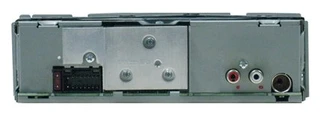 Автомагнитола Бездисковая JVC KD-X135 1 DIN, 4x50 Вт, тюнер (FM, СВ, ДВ), MP3, WMA, USB, монохромный дисплей, поддержка iPod, выход на сабвуфер 