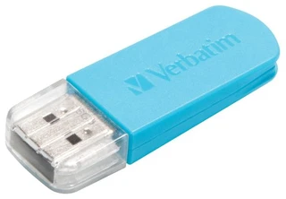 Флеш накопитель Verbatim Mini Neon Edition 16Gb синий 