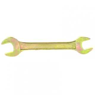 Ключ рожковый, 20 х 22 мм, желтый цинк// СИБРТЕХ