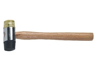 Молоток рихтовочный, бойки 35 мм, комбинированная головка, деревянная ручка// SPARTA