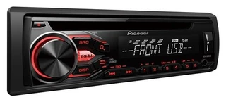 Автомагнитола CD Pioneer DEH-1800UB 4x50 Вт, тюнер (FM, СВ), CD, MP3, WMA, USB, монохромный дисплей, 1 DIN 