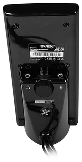 Уценка! Колонки Sven 249, черный, USB, 2х2 Вт(RMS)//СЦ-Замена кабеля, потертости 