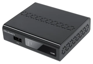 Ресивер DVB-T2 Rolsen RDB-525 
