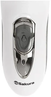 Электробритва Sakura SA-5410W, белый/серый 