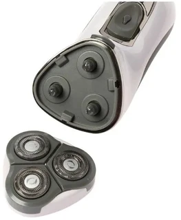 Электробритва Sakura SA-5410W, белый/серый 