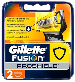 Сменные кассеты для бритья GILLETTE Fusion ProShield 
