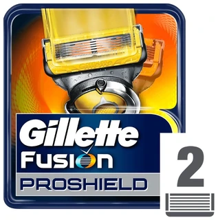 Сменные кассеты для бритья GILLETTE Fusion ProShield 