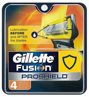 Сменные кассеты для бритья GILLETTE Fusion ProShield 
