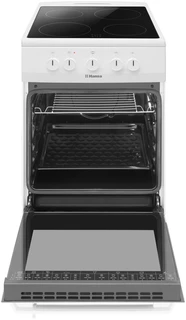 Плита стеклокерамическая Hansa FCCW53000, белый 