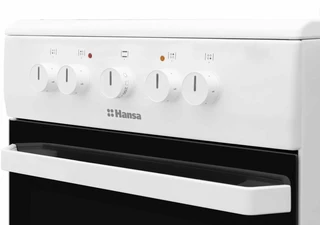 Плита стеклокерамическая Hansa FCCW53000, белый 