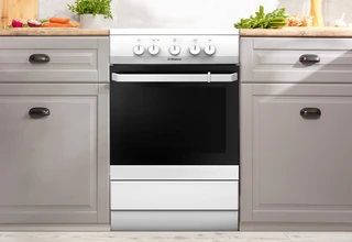 Плита стеклокерамическая Hansa FCCW53000, белый 