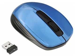 Мышь беспроводная OKLICK 475MW Black-Blue USB 