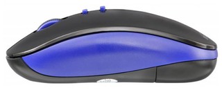 Купить Мышь беспроводная OKLICK 595MB Black-Blue Bluetooth / Народный дискаунтер ЦЕНАЛОМ