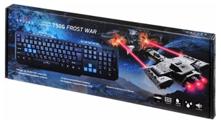 Клавиатура игровая OKLICK 750G Frost War Black USB 