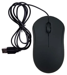 Мышь проводная Ritmix ROM-111 USB черный 