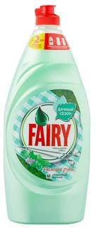 Средство для мытья посуды Fairy Нежные руки Чайное дерево и мята 