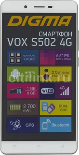 Смартфон 5.5" DIGMA VOX S502 4G Grey Titan
