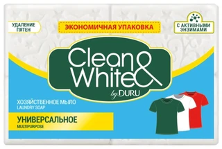 Мыло Duru Clean&White Хозяйственное универсальное 