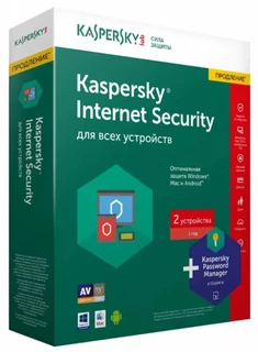 Антивирус Касперского Internet Security Multi-Device, 1 год, 2 ПК, продление