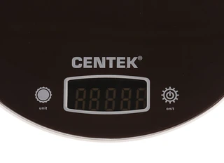 Весы кухонные CENTEK CT-2456, коричневый 