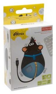 Купить Мышь проводная Ritmix ROM-111 USB / Народный дискаунтер ЦЕНАЛОМ