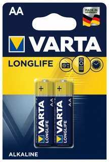 Батарейка Varta Longlife  AA 2*BL 