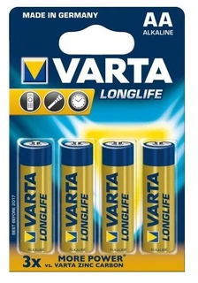 Батарейка Varta Longlife  AA 4*BL