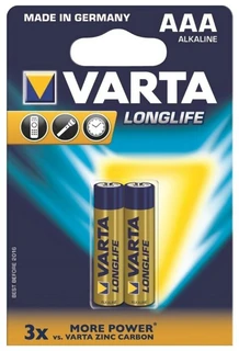 Батарейка VARTA LONGLIFE  AAA 2*BL