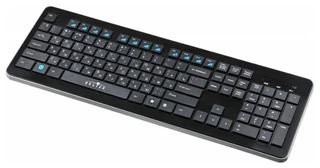 Клавиатура беспроводная OKLICK 870S Black USB 