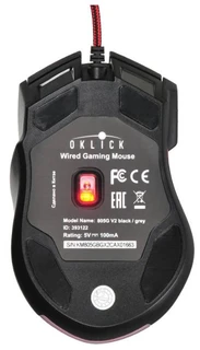 Мышь OKLICK 805G V2 Beowulf Black-Silver USB 