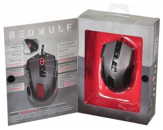 Мышь OKLICK 805G V2 Beowulf Black-Silver USB 