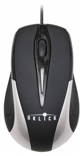 Купить Мышь Oklick 235M USB черный/серебристый / Народный дискаунтер ЦЕНАЛОМ