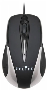Мышь Oklick 235M USB черный/серебристый 