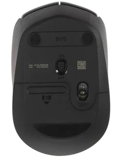 Мышь беспроводная Logitech B170 Black USB 