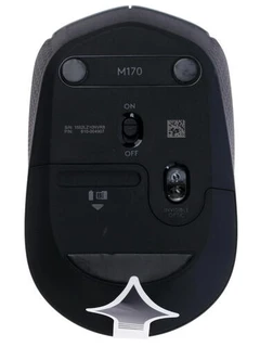 Мышь беспроводная Logitech M170 USB Black 