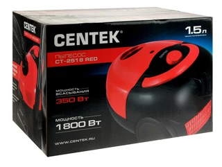 Пылесос CENTEK CT-2518, красный 